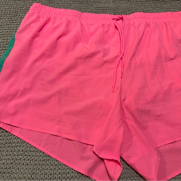 Like New Size 4X Hot Pink and Teal Crown & Ivy Athletic Shorts - Picture 6 of 6